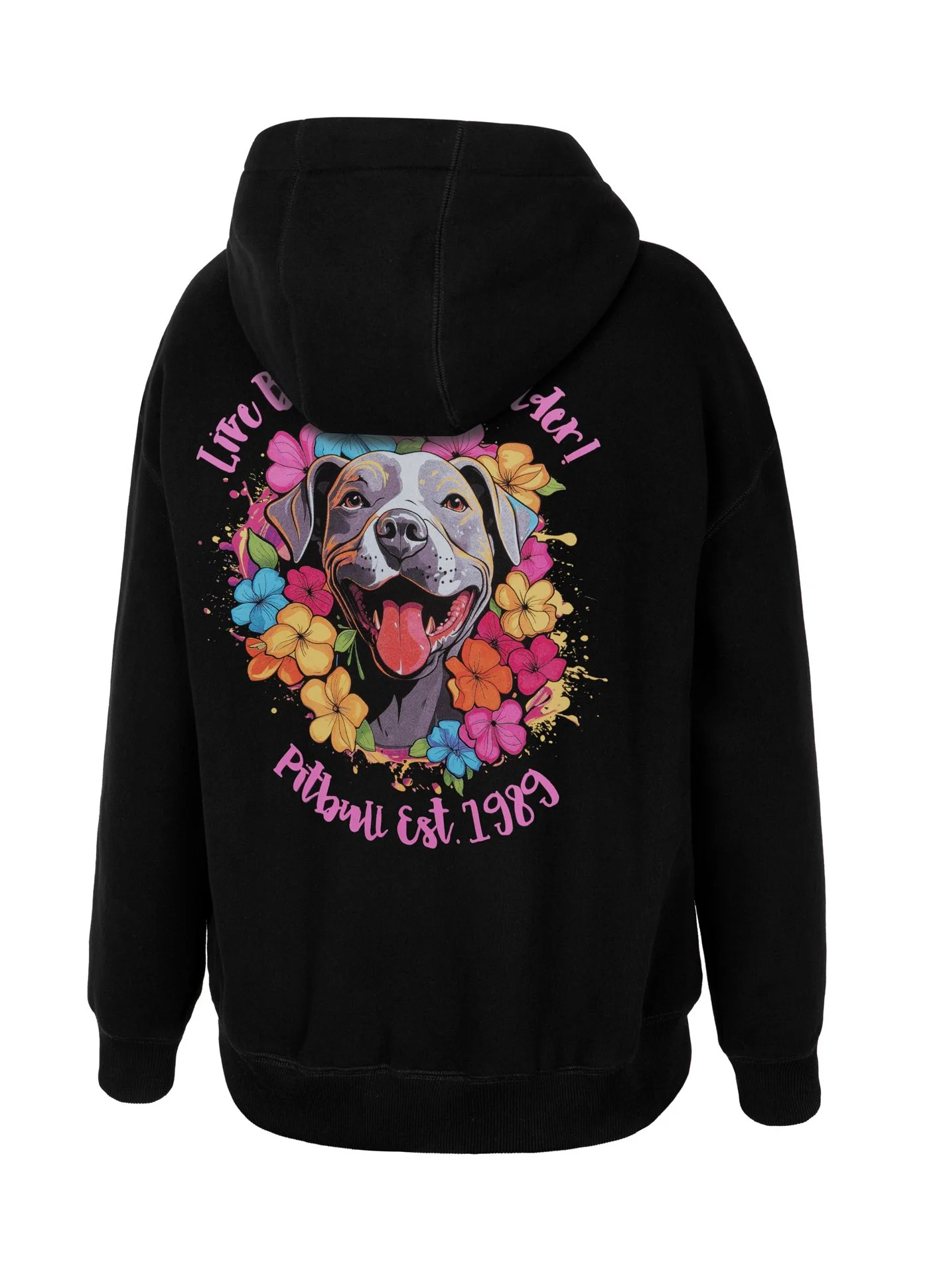 Bluza damska z kapturem oversize Happy-Pit - Image 4