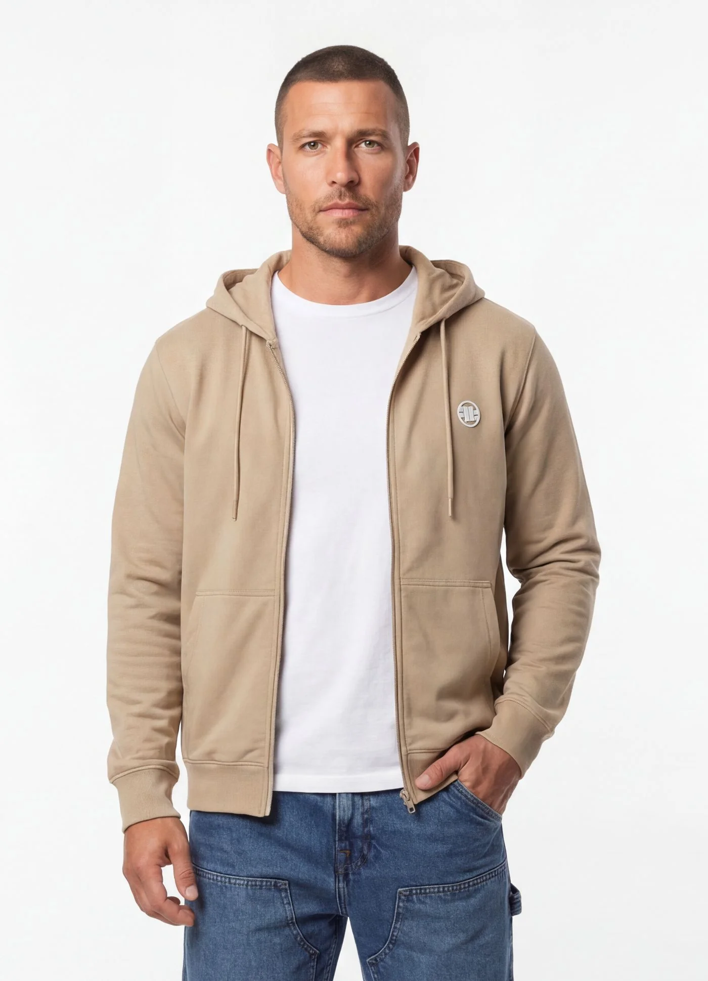 Bluza rozpinana z kapturem SMALL LOGO NUGGET