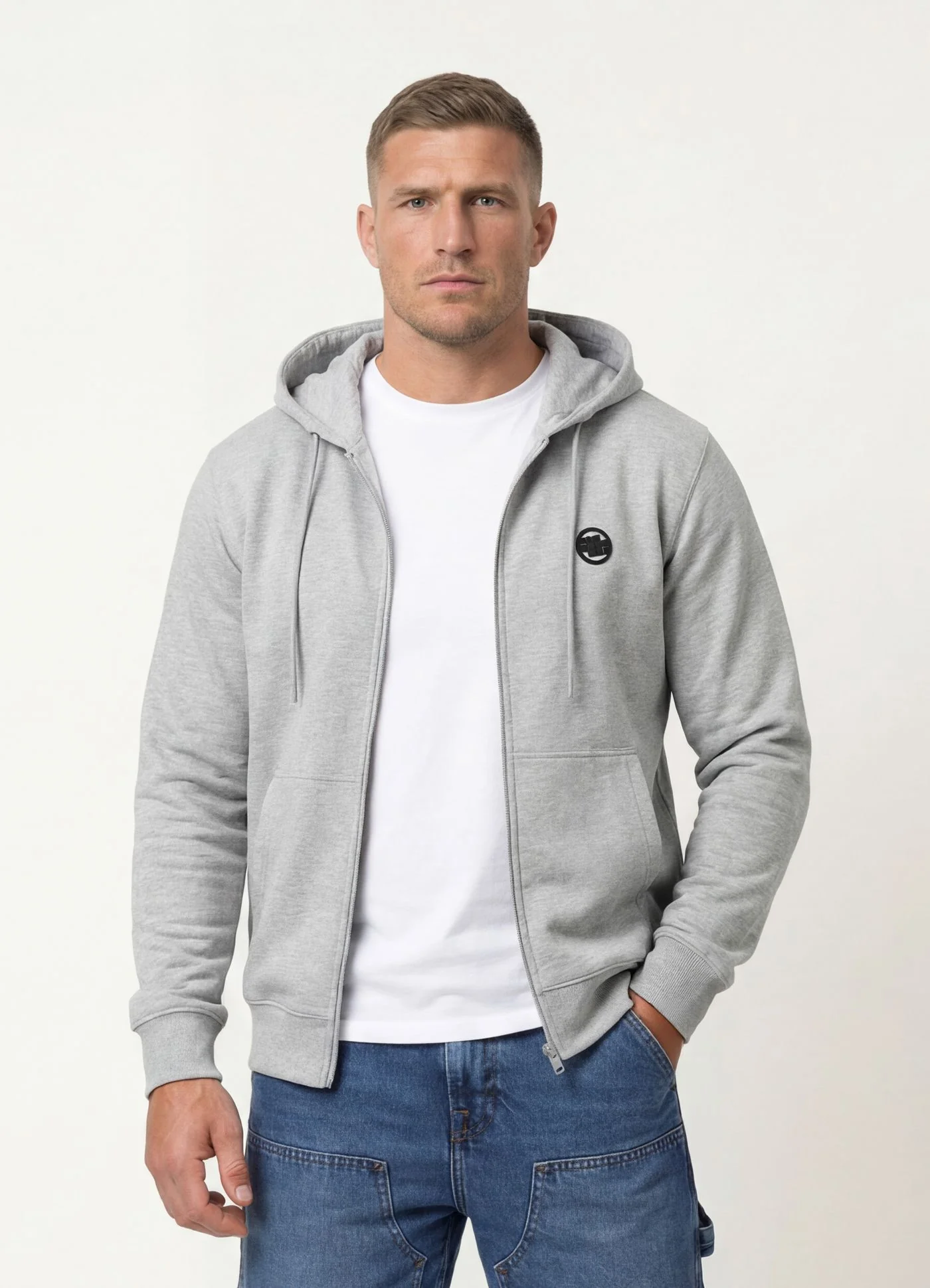 Bluza rozpinana z kapturem SMALL LOGO NUGGET