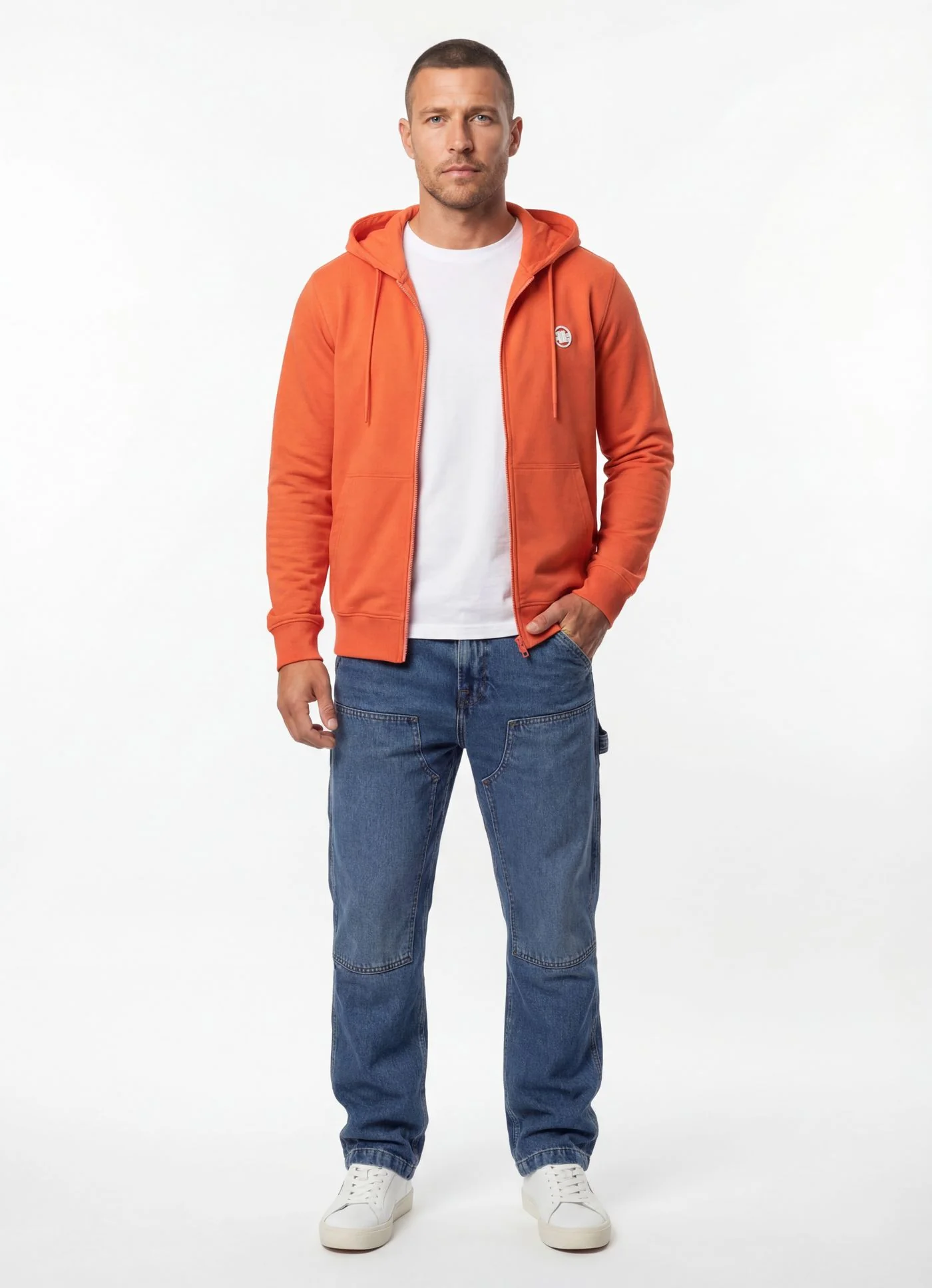 Bluza rozpinana z kapturem SMALL LOGO NUGGET - Image 2