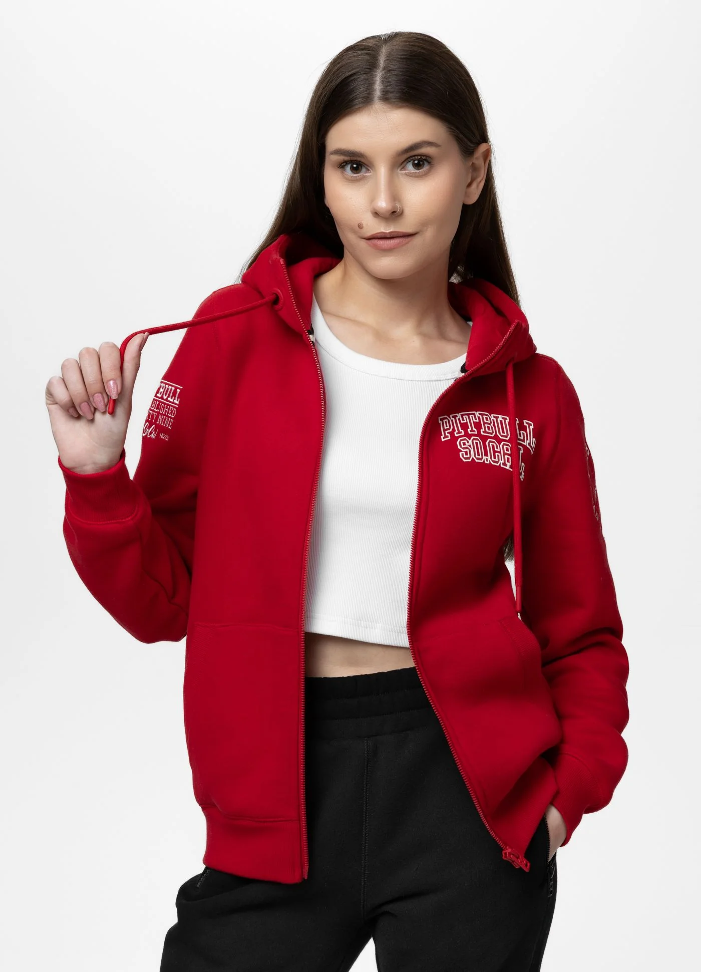 Bluza rozpinana z kapturem FIORA - Image 4