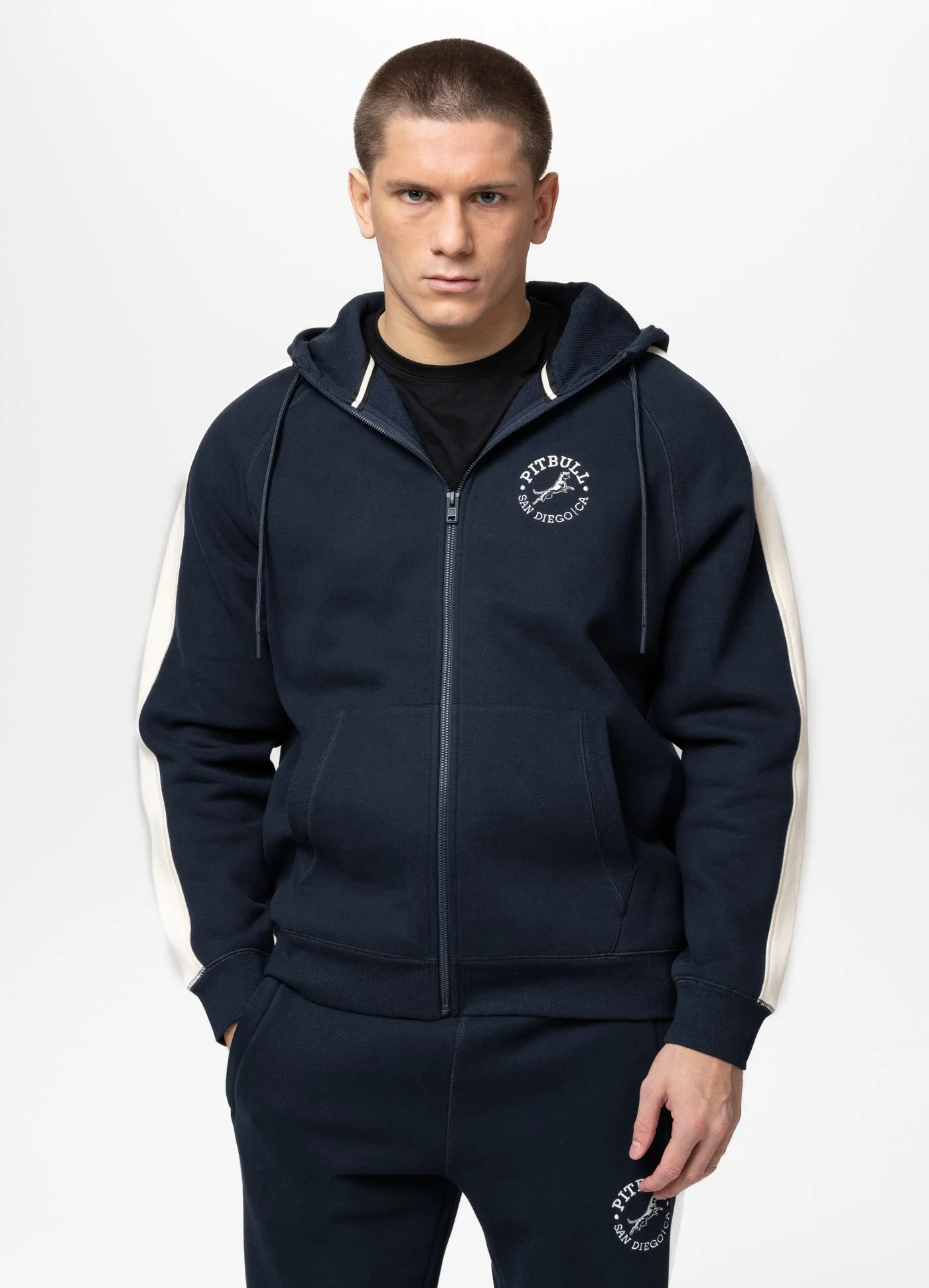 Bluza rozpinana z kapturem SAN DIEGO CA