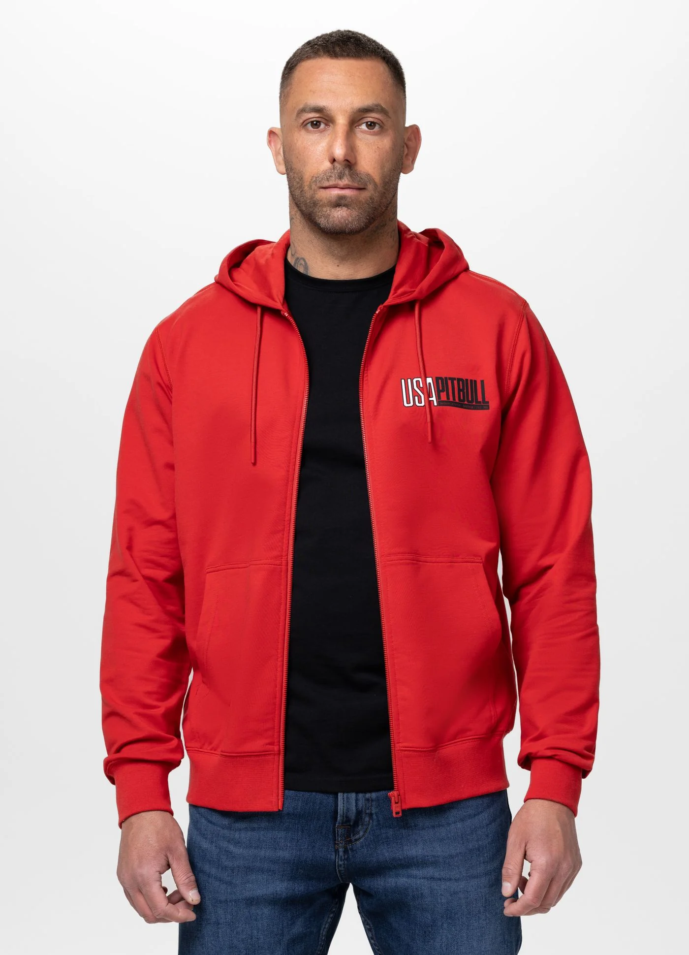 Bluza rozpinana z kapturem USA - Image 6