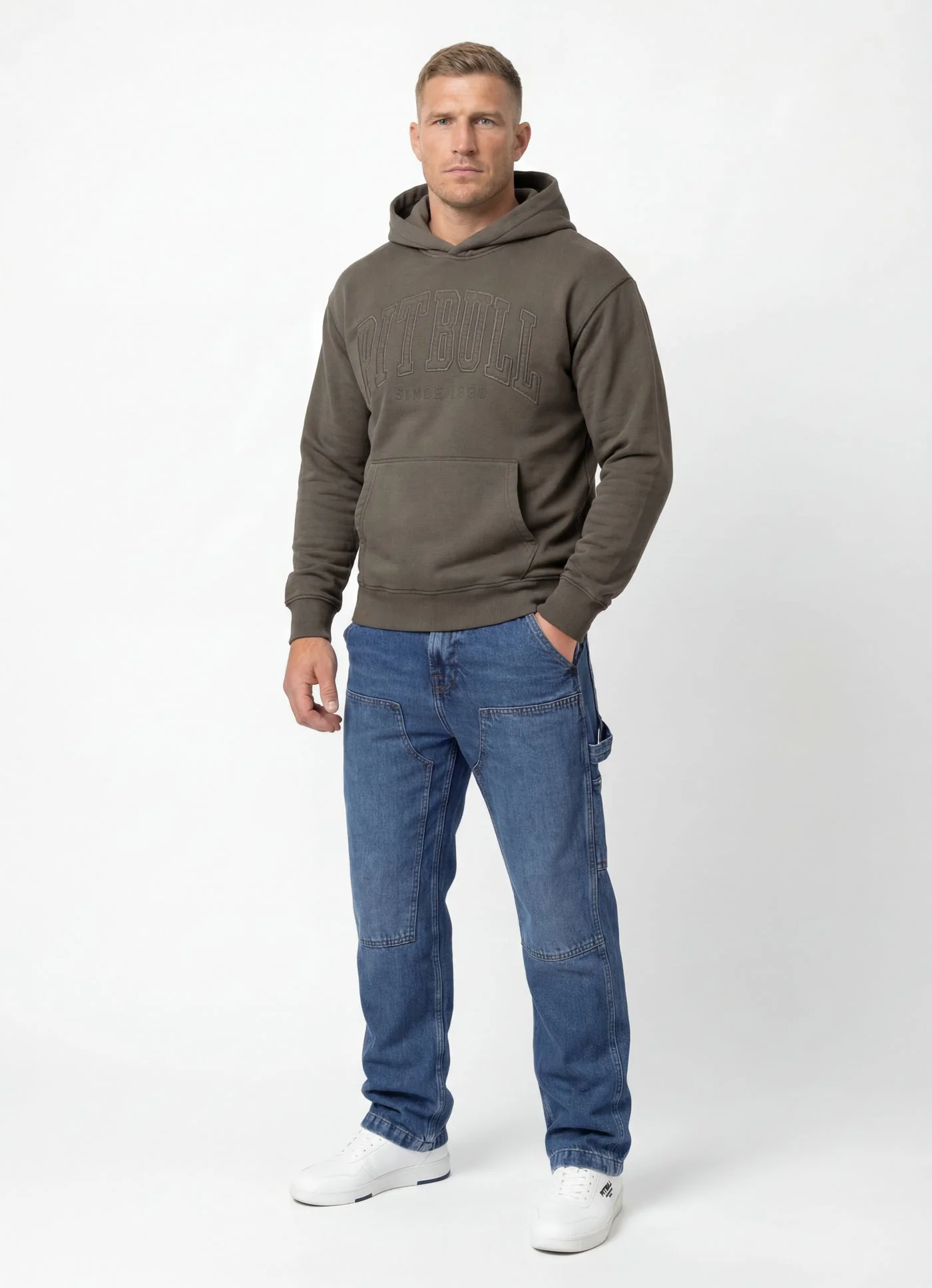 Bluza z kapturem Washed ORLANDO - Image 2