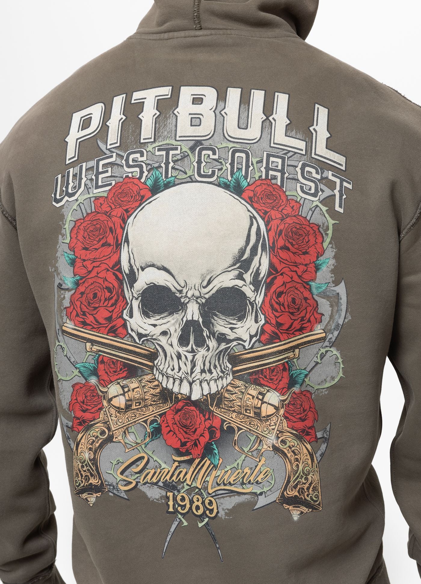 Bluza z kapturem Washed SANTA MUERTE - Image 6
