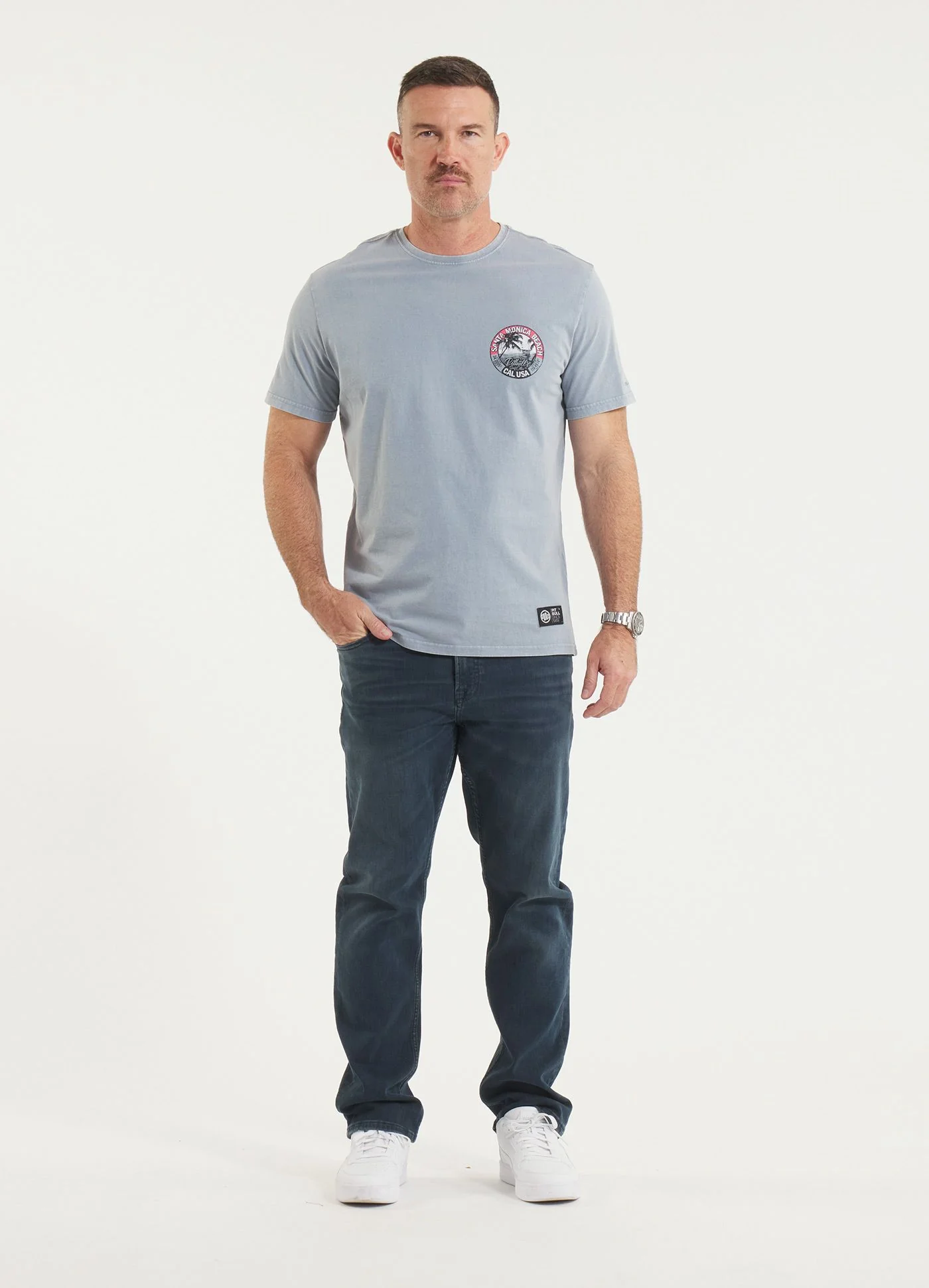 Koszulka Denim Washed OCEANSIDE - Image 3