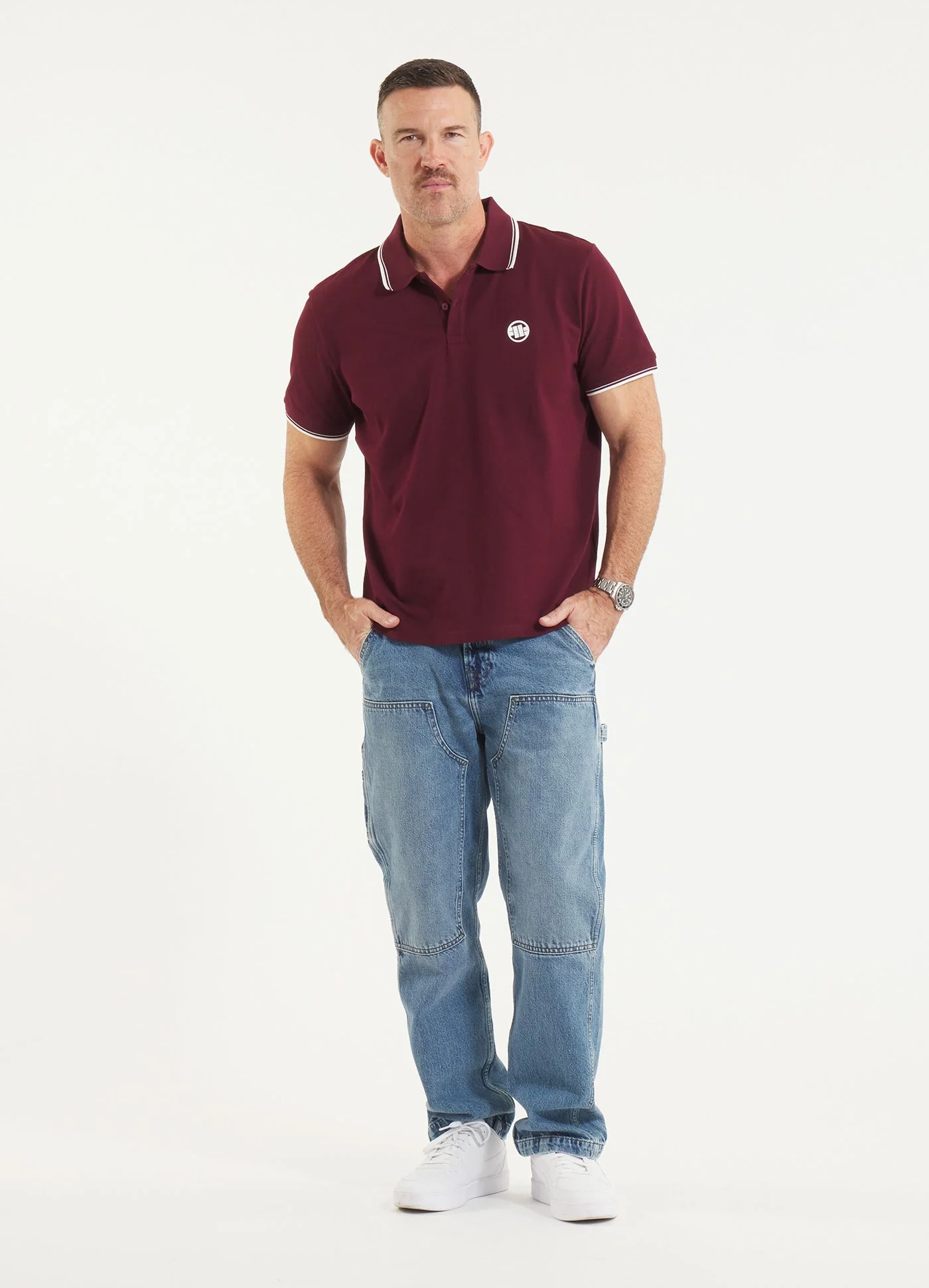Koszulka Polo Pique STRIPES REGULAR - Image 5