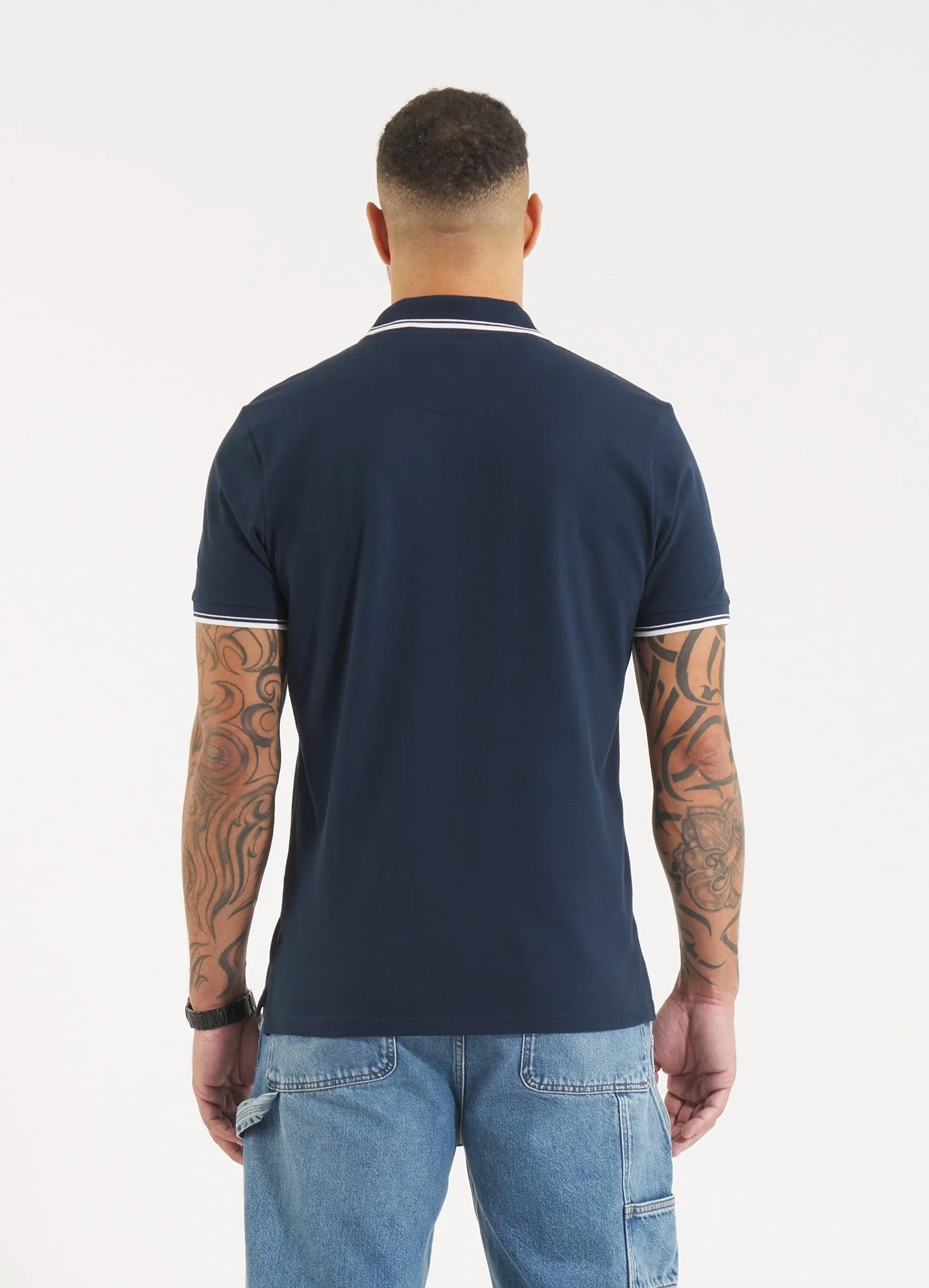 Koszulka Polo Pique STRIPES REGULAR - Image 3