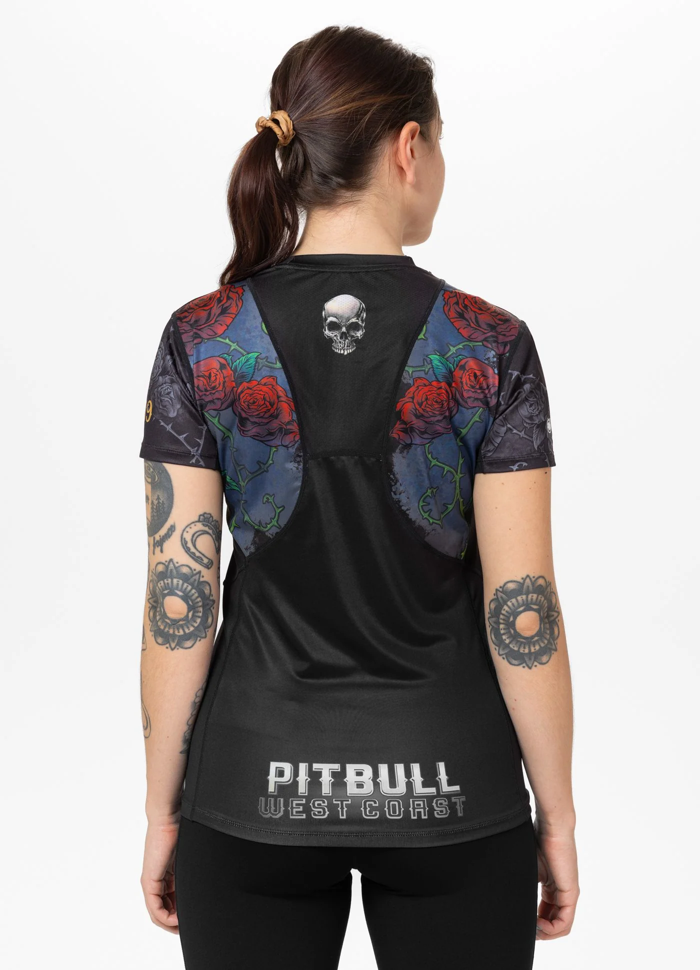 Koszulka sportowa damska Mesh SANTA MUERTE - Image 3