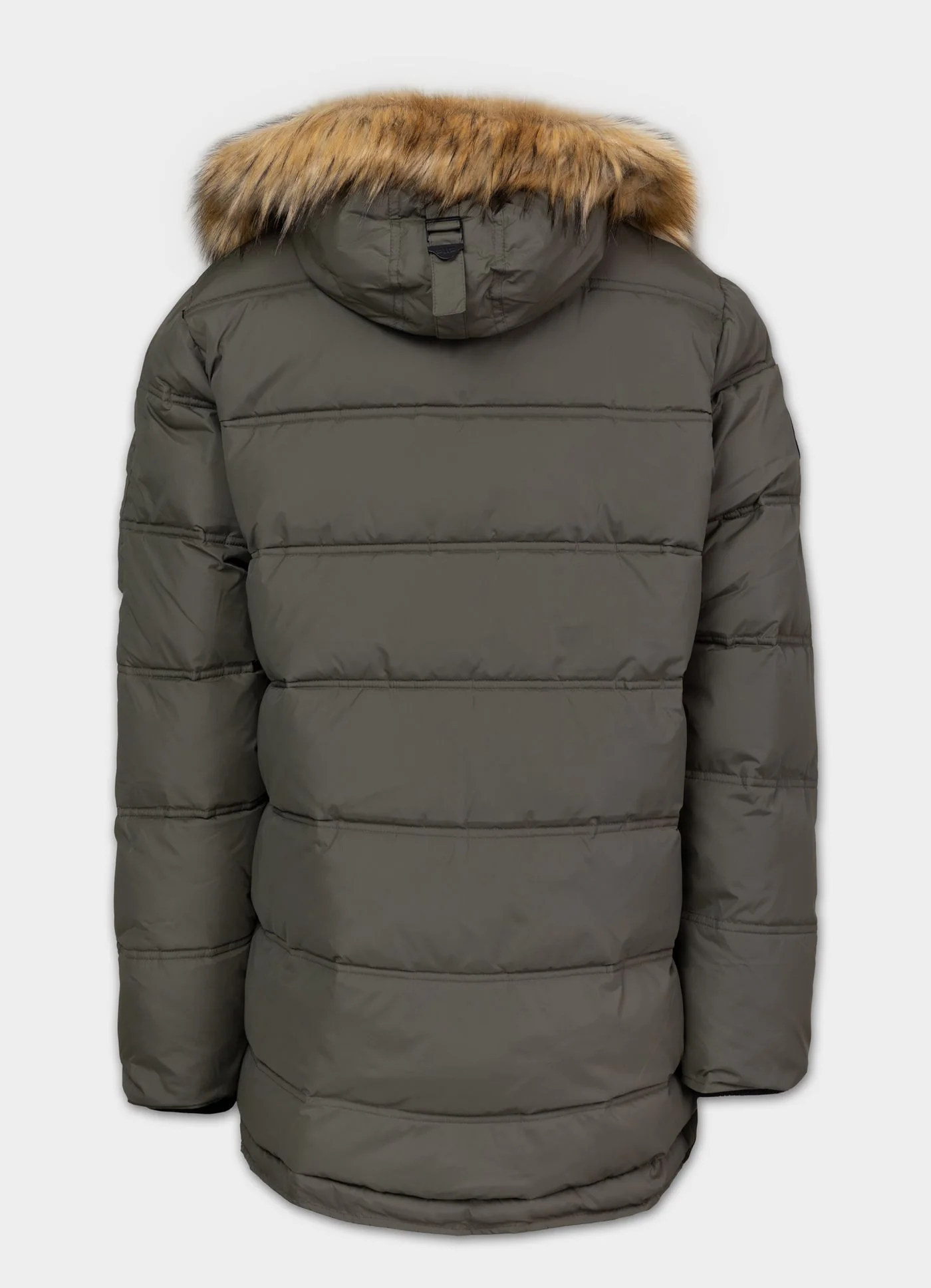 Kurtka zimowa pikowana parka z kapturem KINGSTON II - Image 5