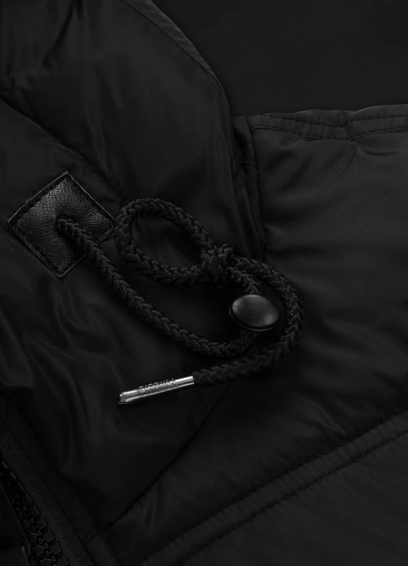 Kurtka zimowa pikowana parka z kapturem KINGSTON II - Image 8