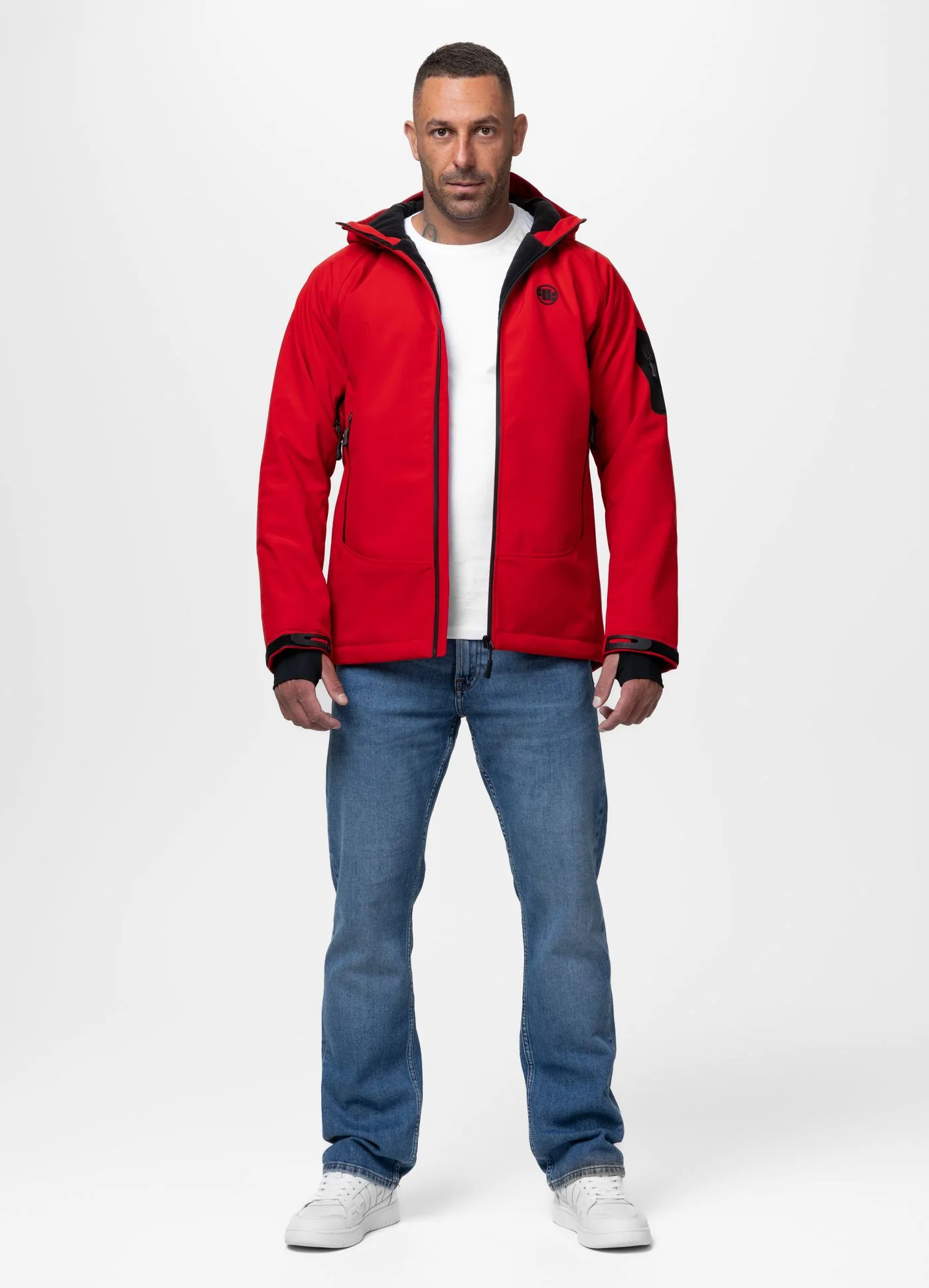 Kurtka zimowa softshell z kapturem ROCKFISH - Image 2