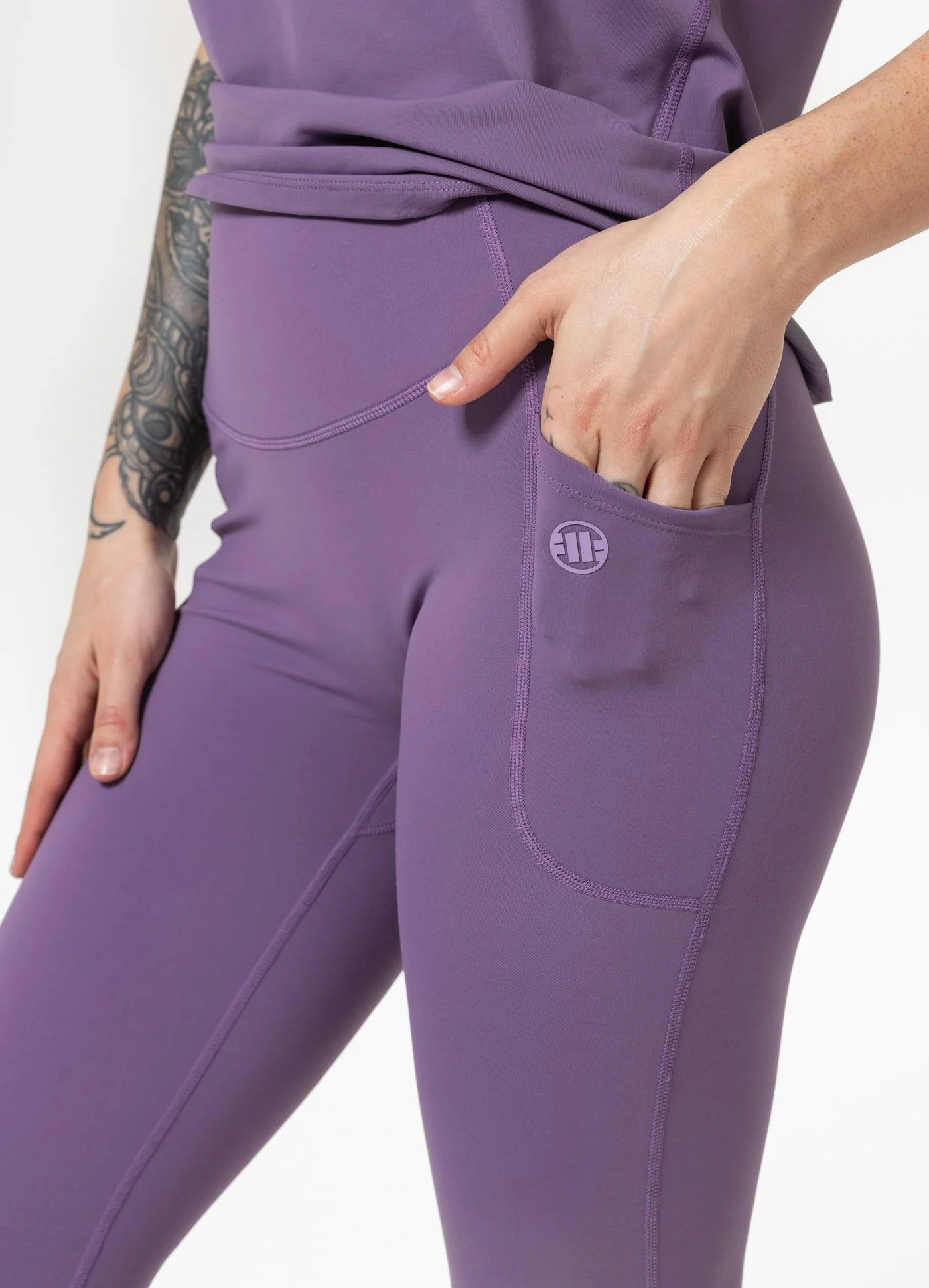 Legginsy sportowe damskie AVENIDA - Image 8