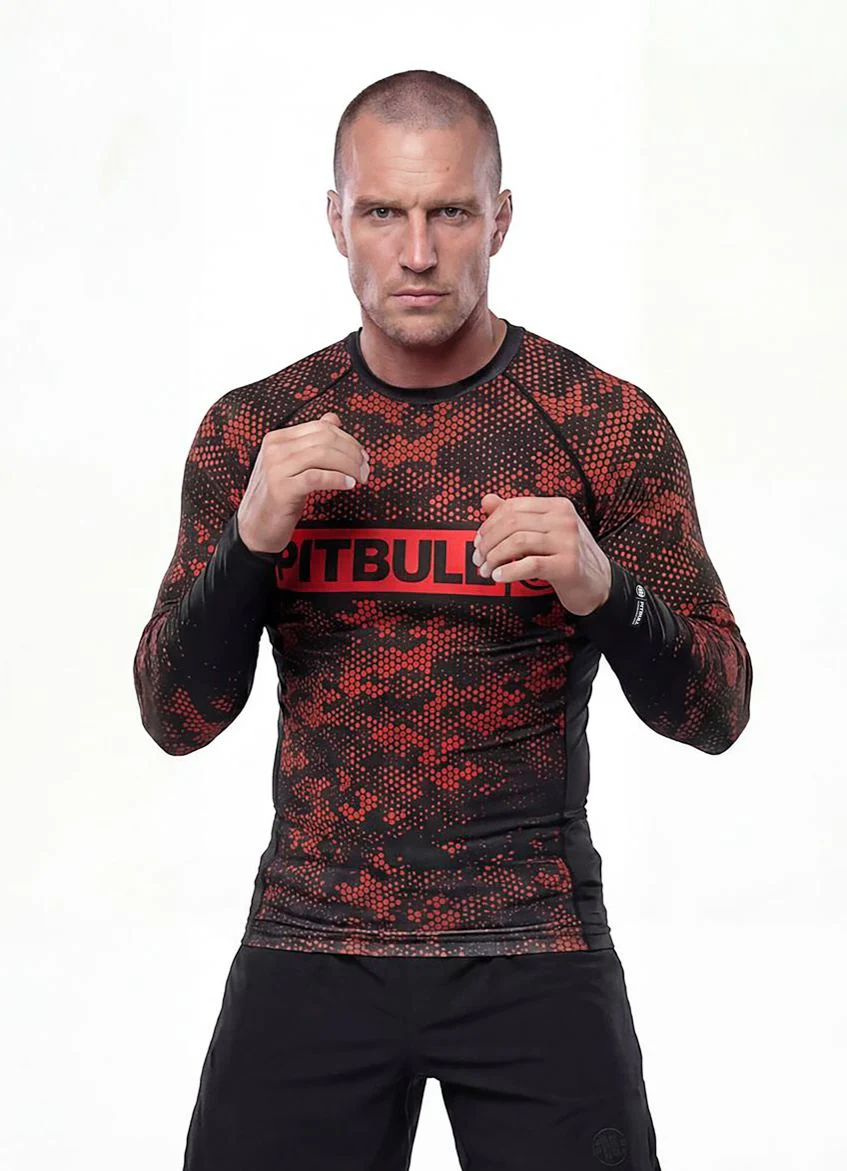 Rashguard longsleeve HEX CAMO HILLTOP