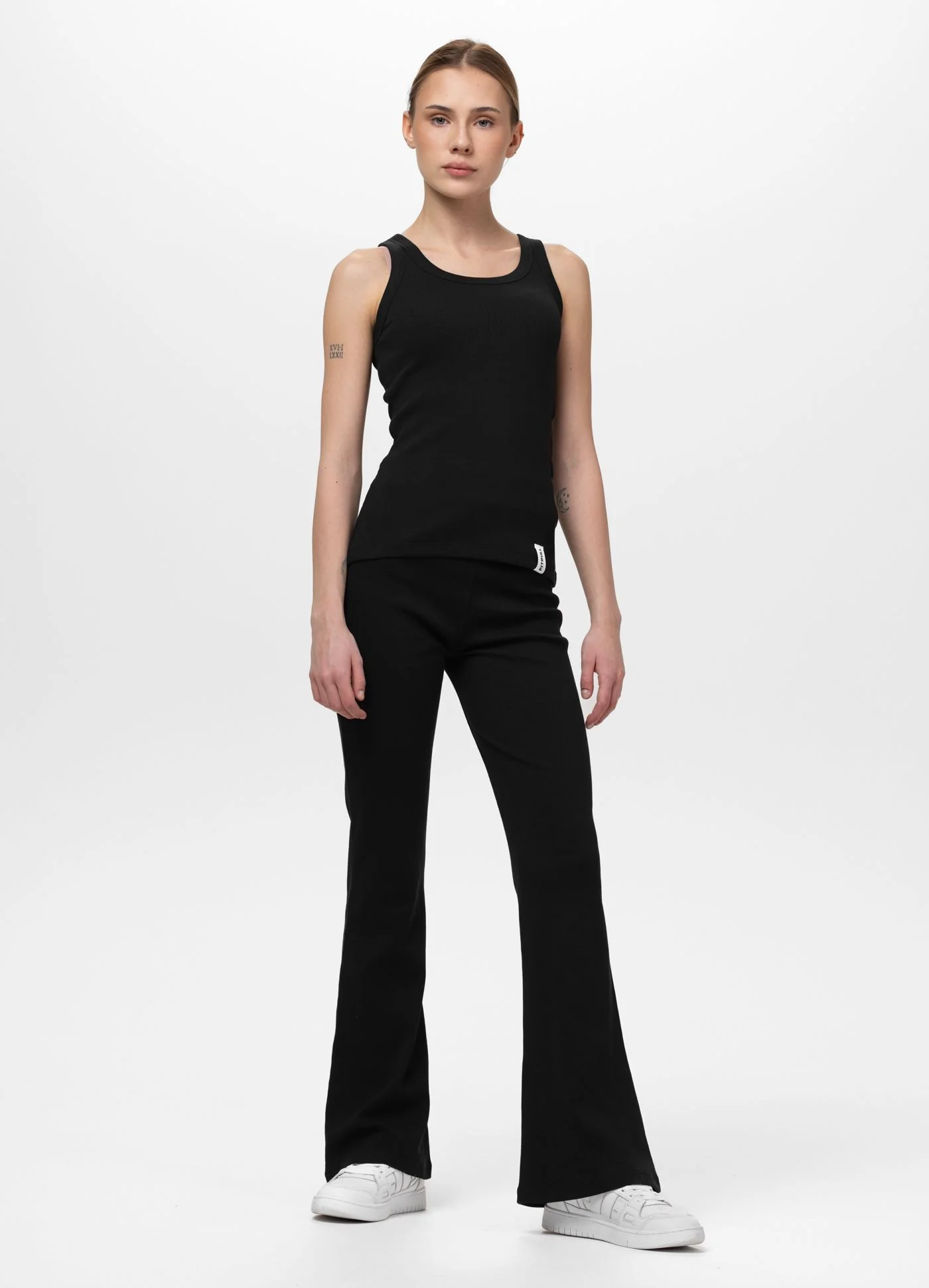 Spodnie Flare Rib LAYLA - Image 2