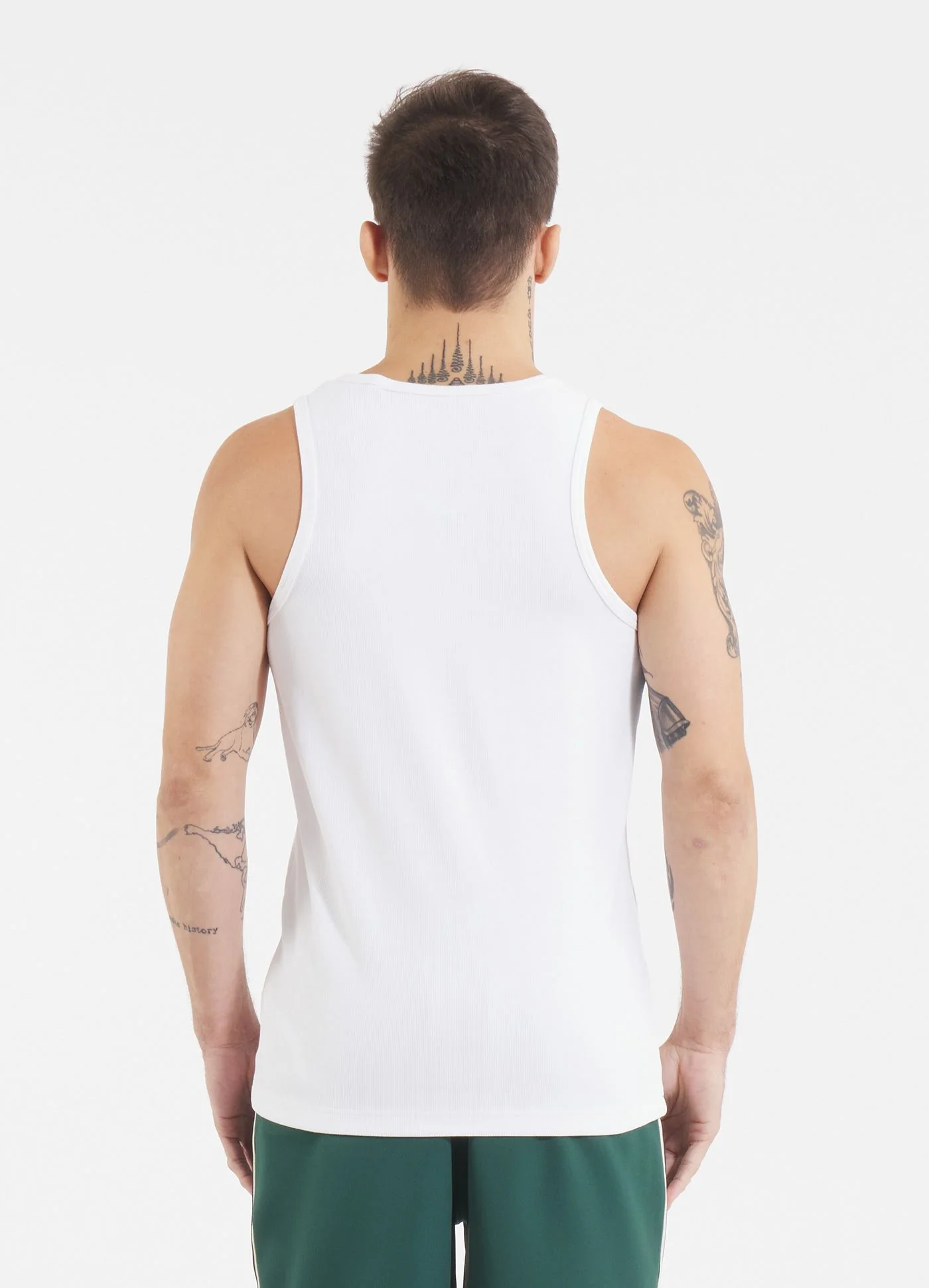 Tank Top męski Rib SMALL LOGO - Image 3