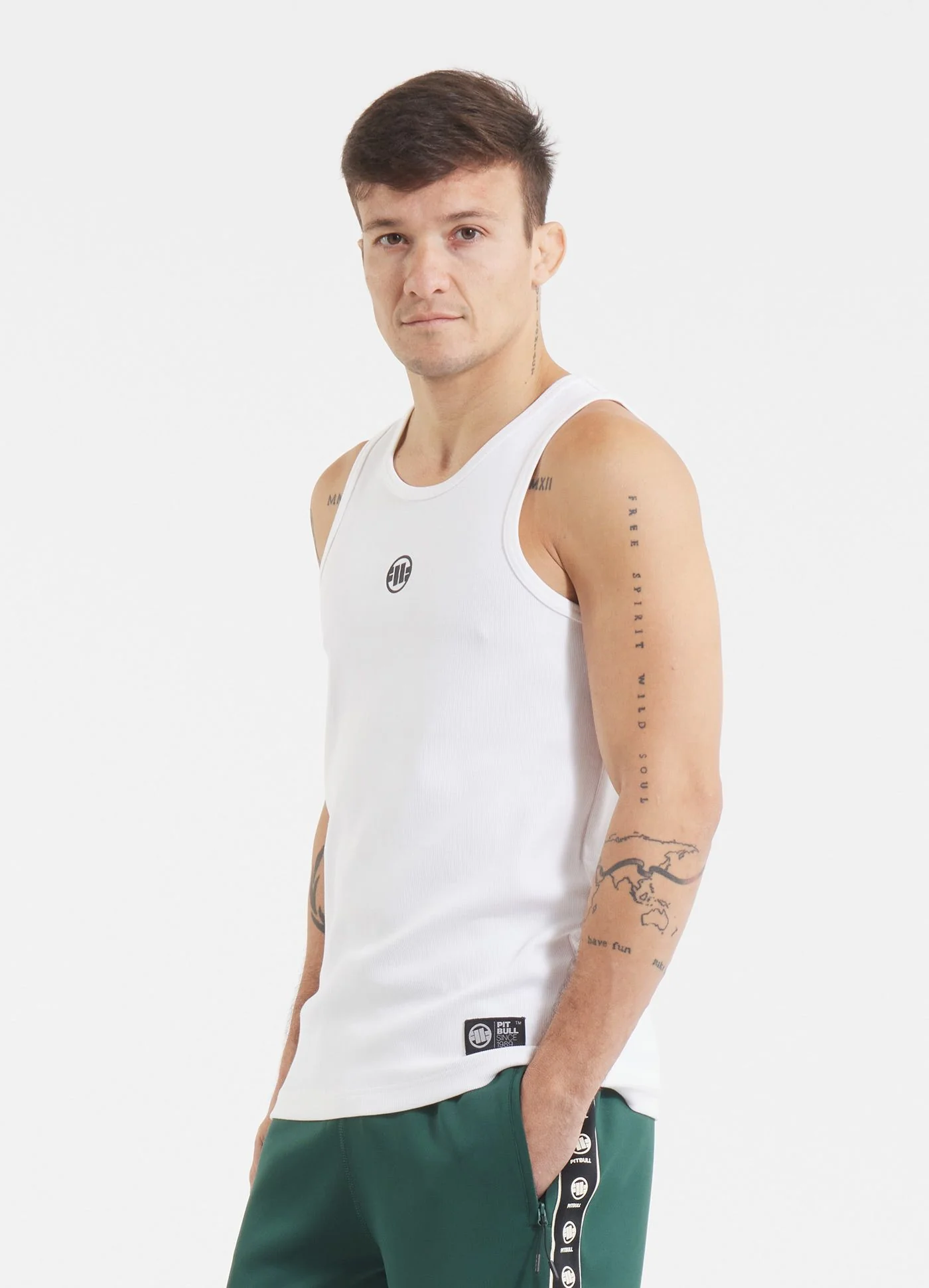Tank Top męski Rib SMALL LOGO - Image 6